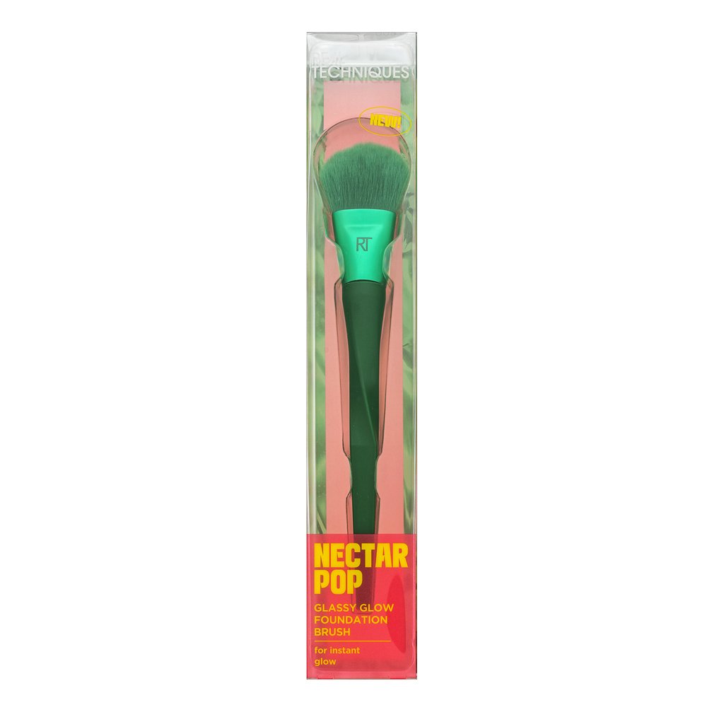 Real Techniques Nectar Pop Glassy Glow Foundation Brush – Real Techniques
