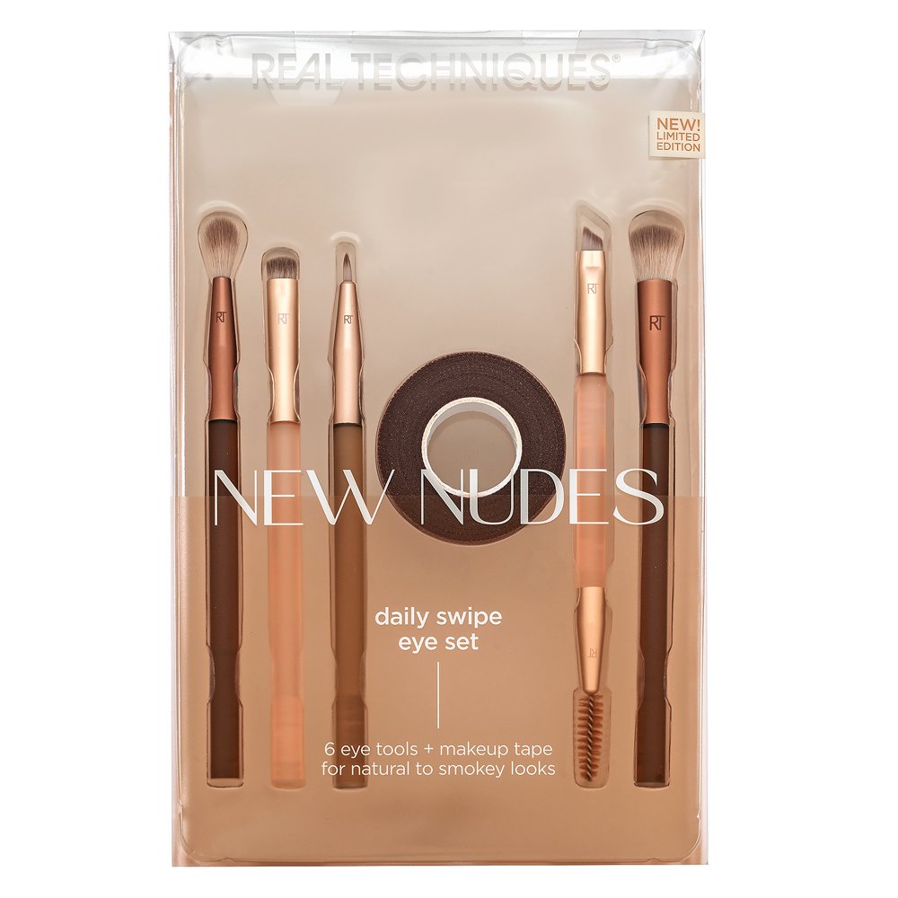 Real Techniques New Nudes Daily Swipe Eye Set – Real Techniques