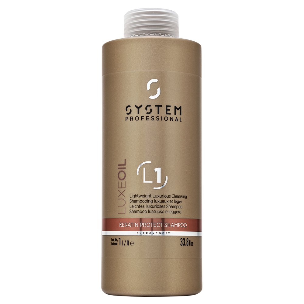 System Professional LuxeOil Keratin Protect Shampoo 1000 ml – System Professional
