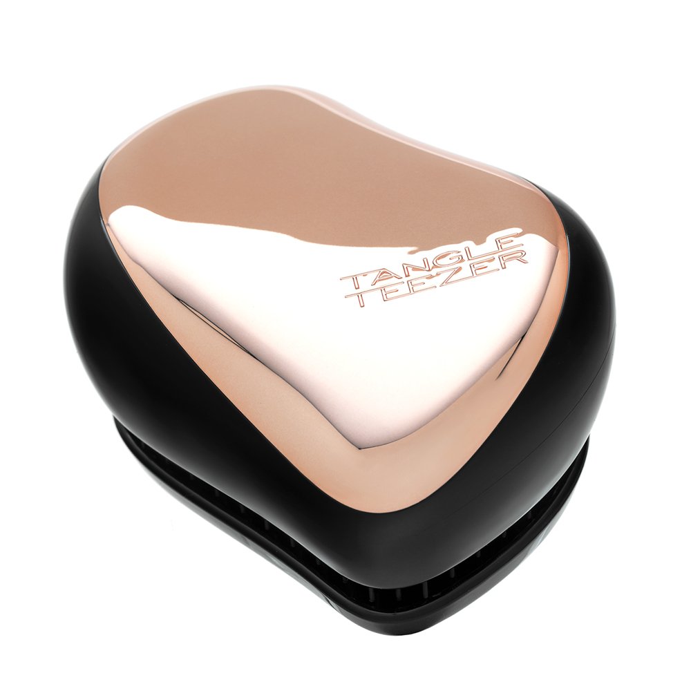 Tangle Teezer Compact Styler Black Rose Gold – Tangle Teezer