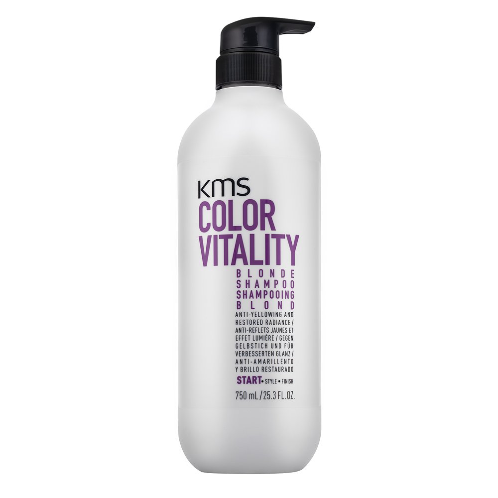 KMS Color Vitality Blonde Shampoo 750 ml – KMS