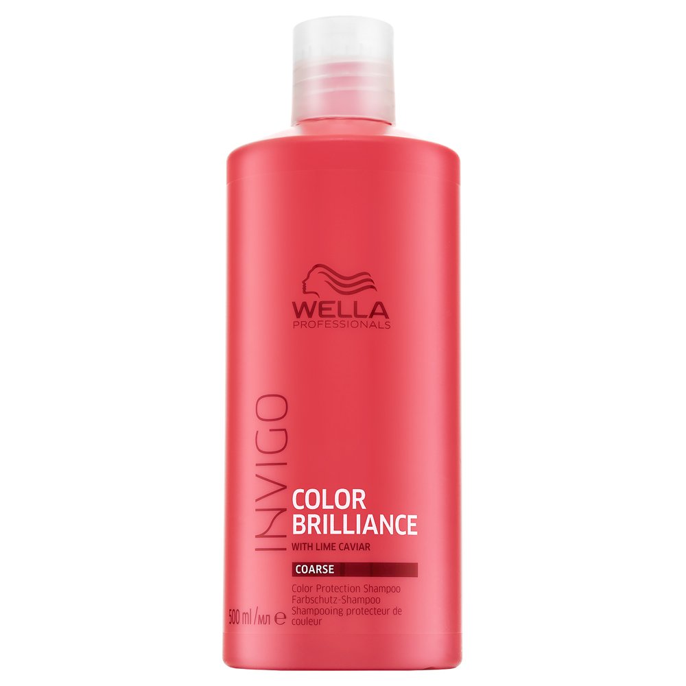 Wella Professionals Invigo Color Brilliance Color Protection Shampoo Thick/Coarse 500 ml – Wella Professionals