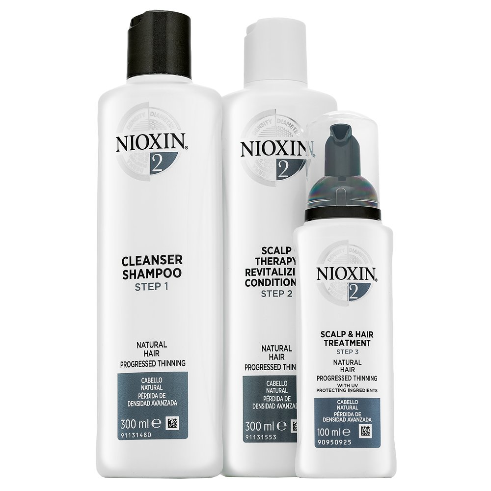 Nioxin System 2 Loyalty Kit 300 ml + 300 ml + 100 ml – Nioxin
