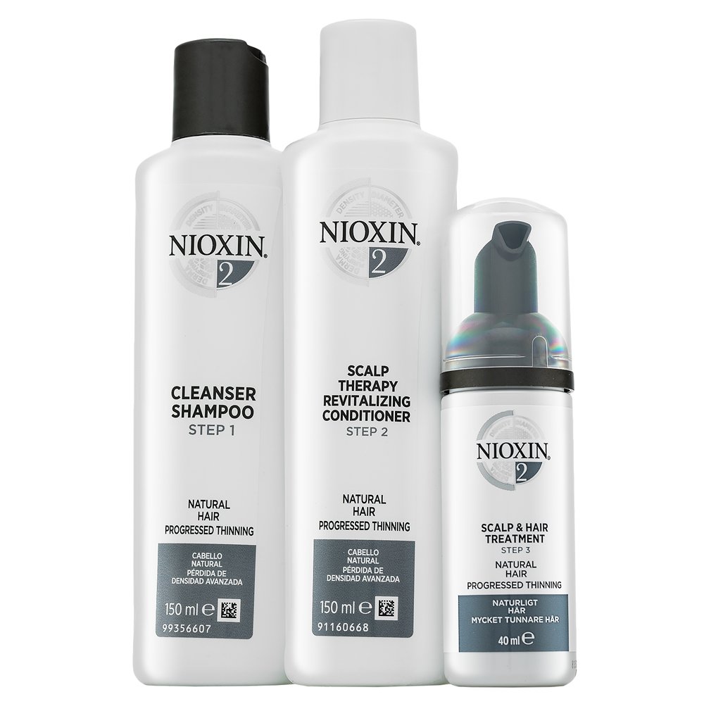 Nioxin System 2 Trial Kit 150 ml + 150 ml + 40 ml – Nioxin