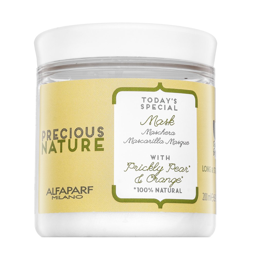 Alfaparf Milano Precious Nature Today's Special Mask Prickly Pear & Orange 200 ml – Alfaparf Milano