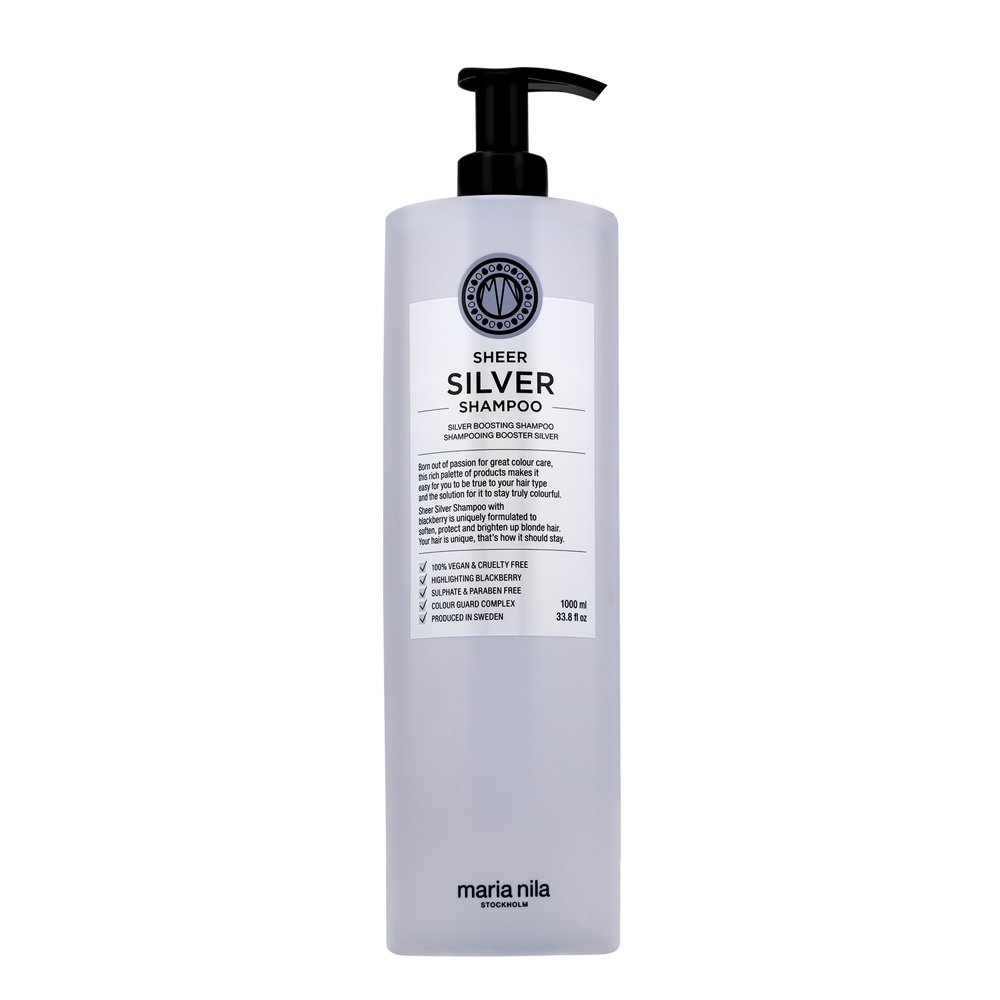 Maria Nila Sheer Silver Shampoo 1000 ml – Maria Nila