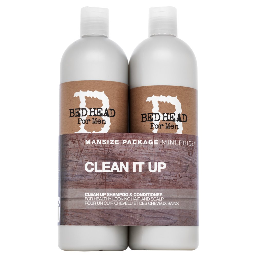 Tigi Bed Head B for Men Clean Up Shampoo & Conditioner 750 ml + 750 ml – Tigi