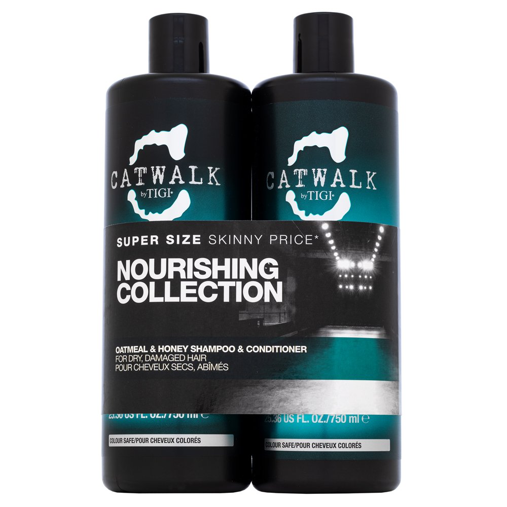 Tigi Catwalk Oatmeal & Honey Shampoo & Conditioner 750 ml + 750 ml – Tigi