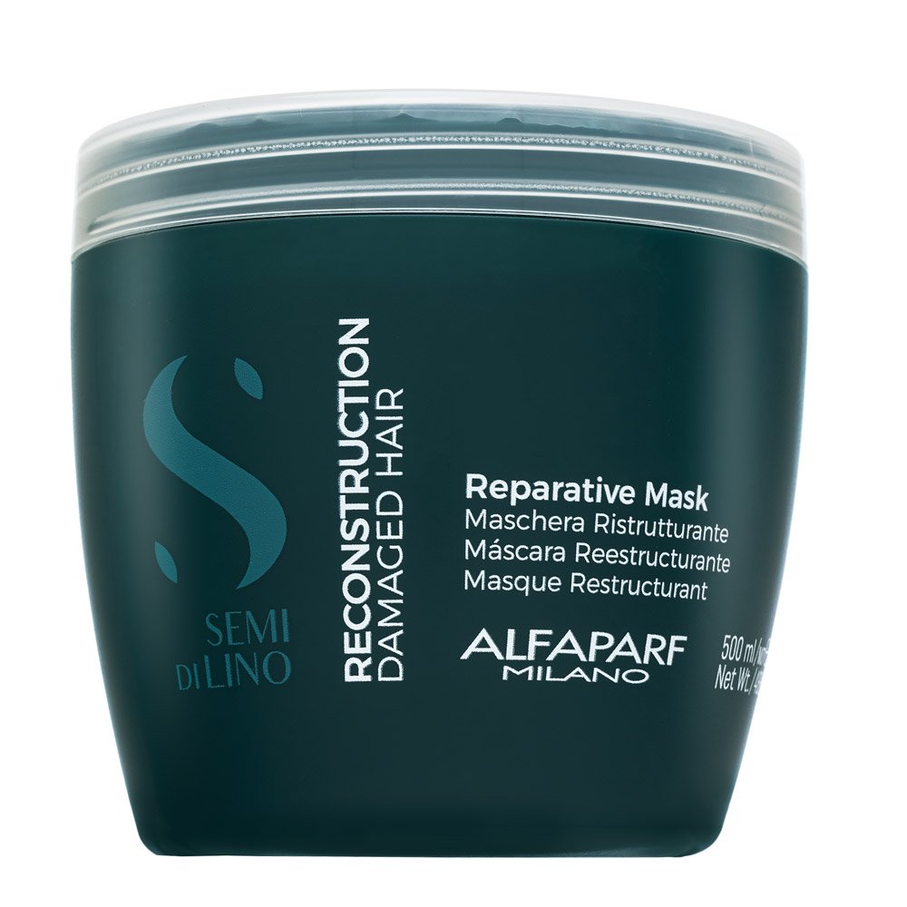 Alfaparf Milano Semi Di Lino Reconstruction Reparative Mask 500 ml – Alfaparf Milano