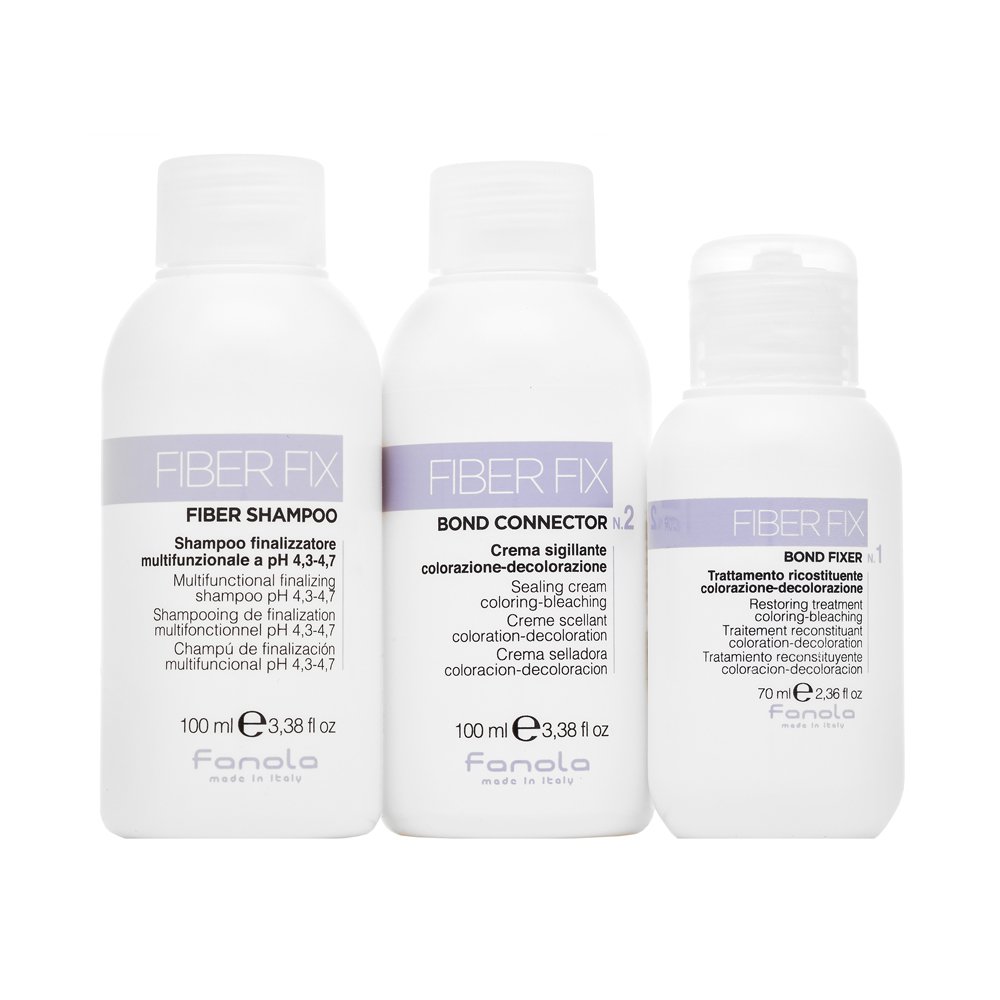 Fanola Fiber Fix Professional Intro Kit 70 ml + 100 ml + 100 ml – Fanola