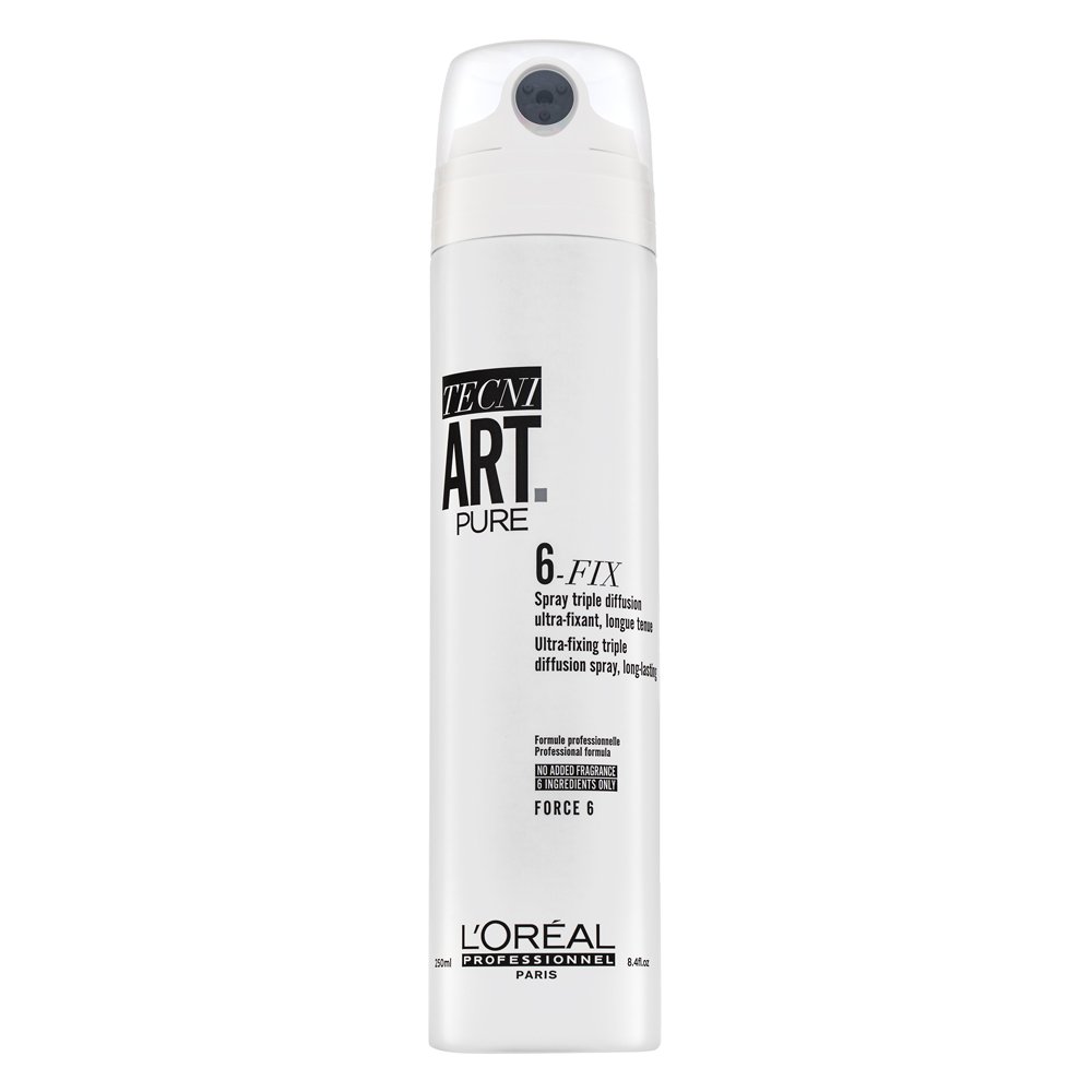 L´Oréal Professionnel Tecni.Art Pure 6-Fix Ultra Fixing Spray 250 ml – L’Oréal Professionnel