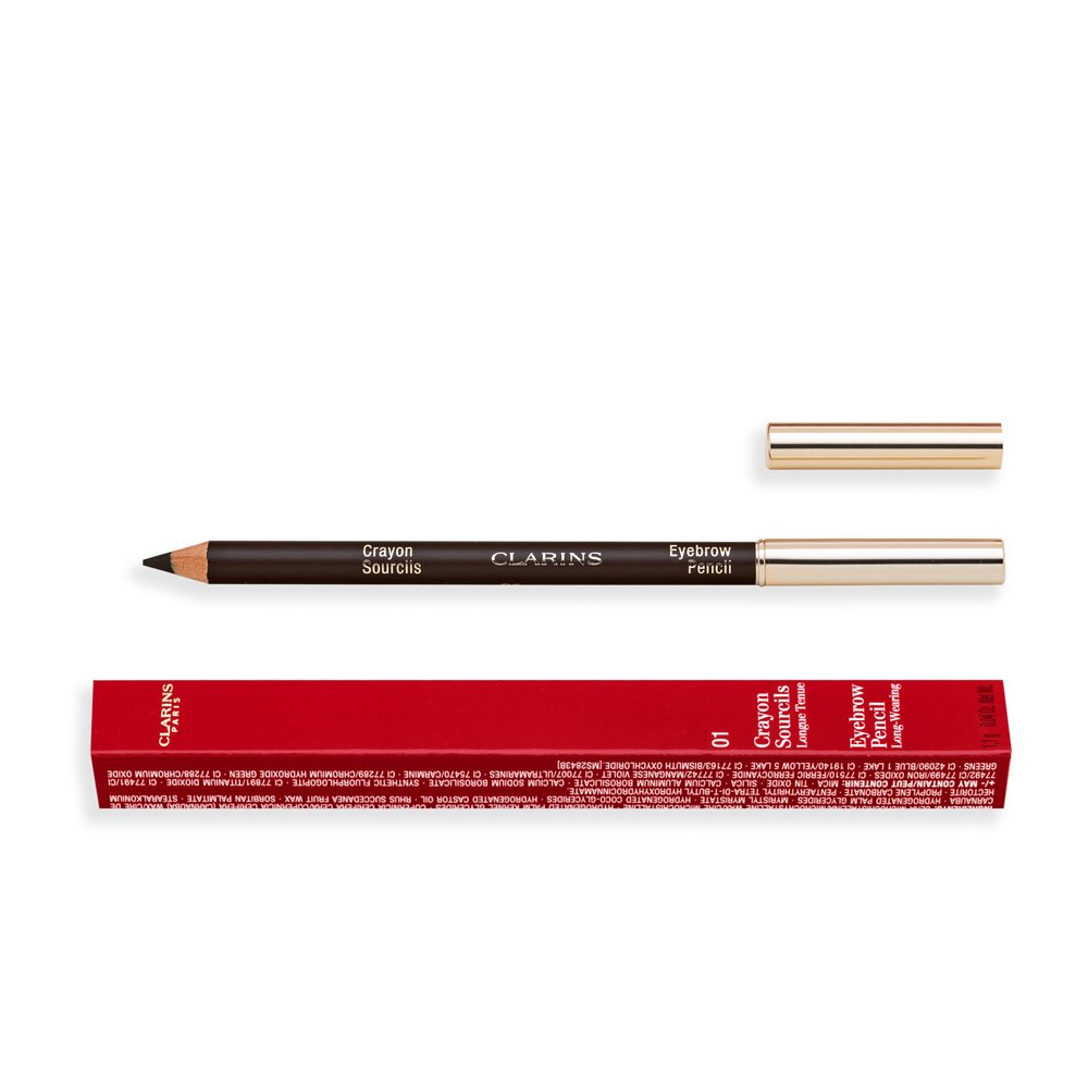 Clarins Eyebrow Pencil 01 Dark Brown 1,3 g – Clarins