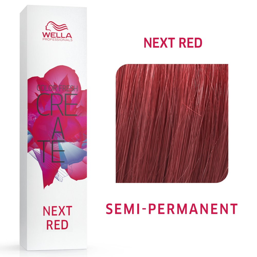 Wella Professionals Color Fresh Create Semi-Permanent Color Next Red 60 ml – Wella Professionals