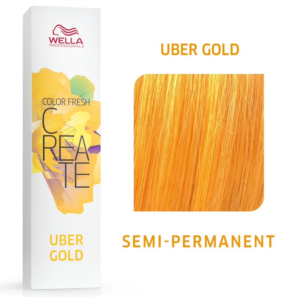 Wella Professionals Color Fresh Create Semi-Permanent Color Uber Gold 60 ml – Wella Professionals