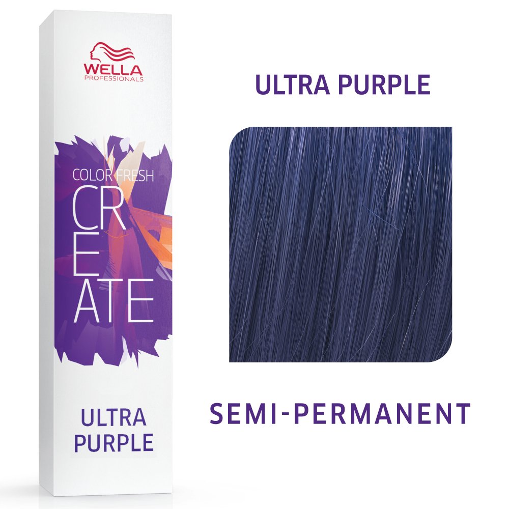 Wella Professionals Color Fresh Create Semi-Permanent Color Ultra Purple 60 ml – Wella Professionals