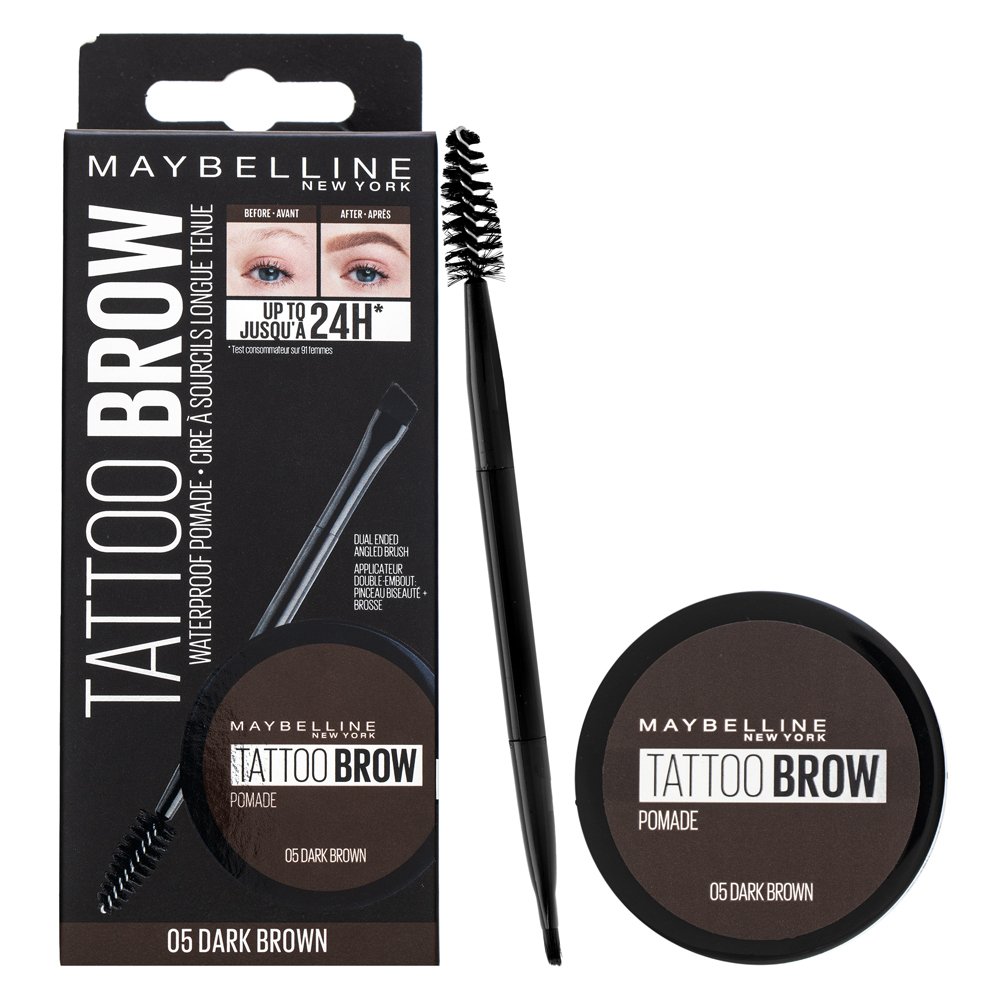 Maybelline Tattoo Brow Pomade 05 Dark Brown – Maybelline