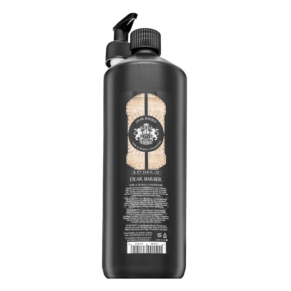 Dear Barber Conditioner 1000 ml – Dear Barber