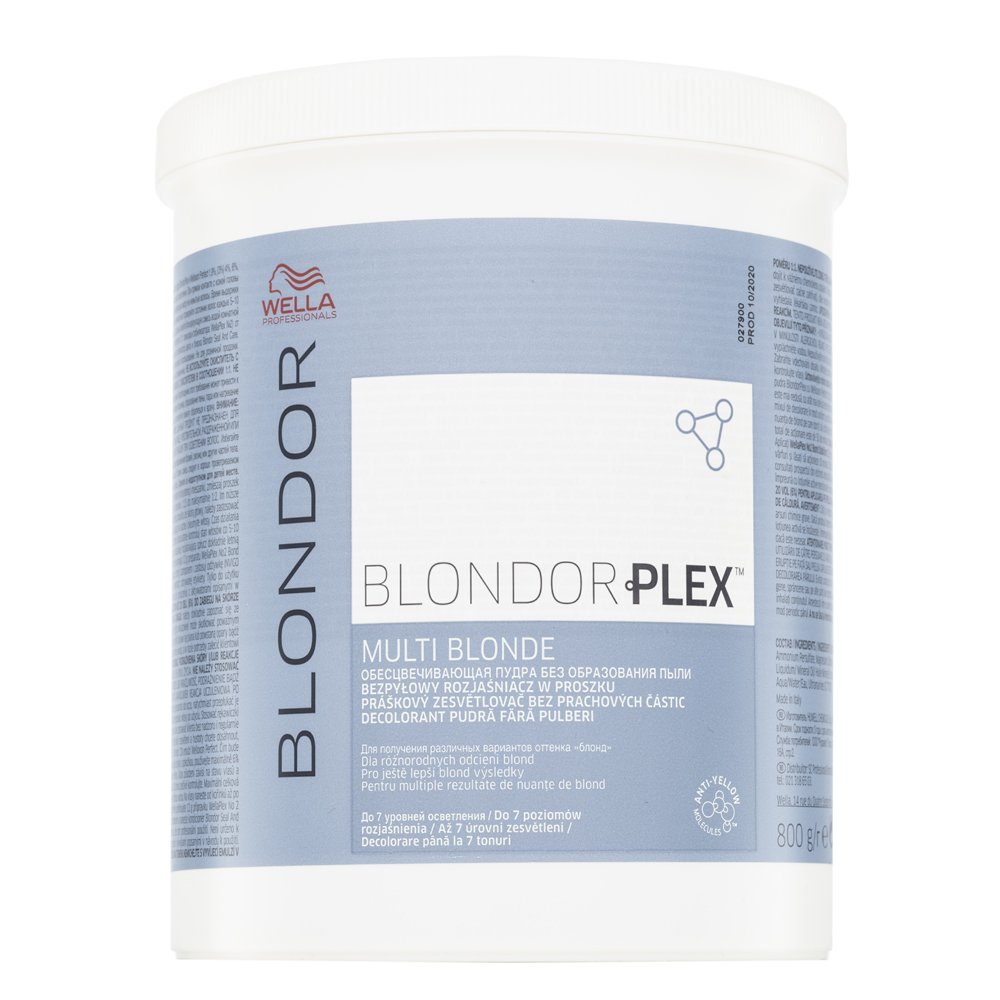 Wella Professionals BlondorPlex Multi Blonde Dust-Free Powder Lightener 800 g – Wella Professionals