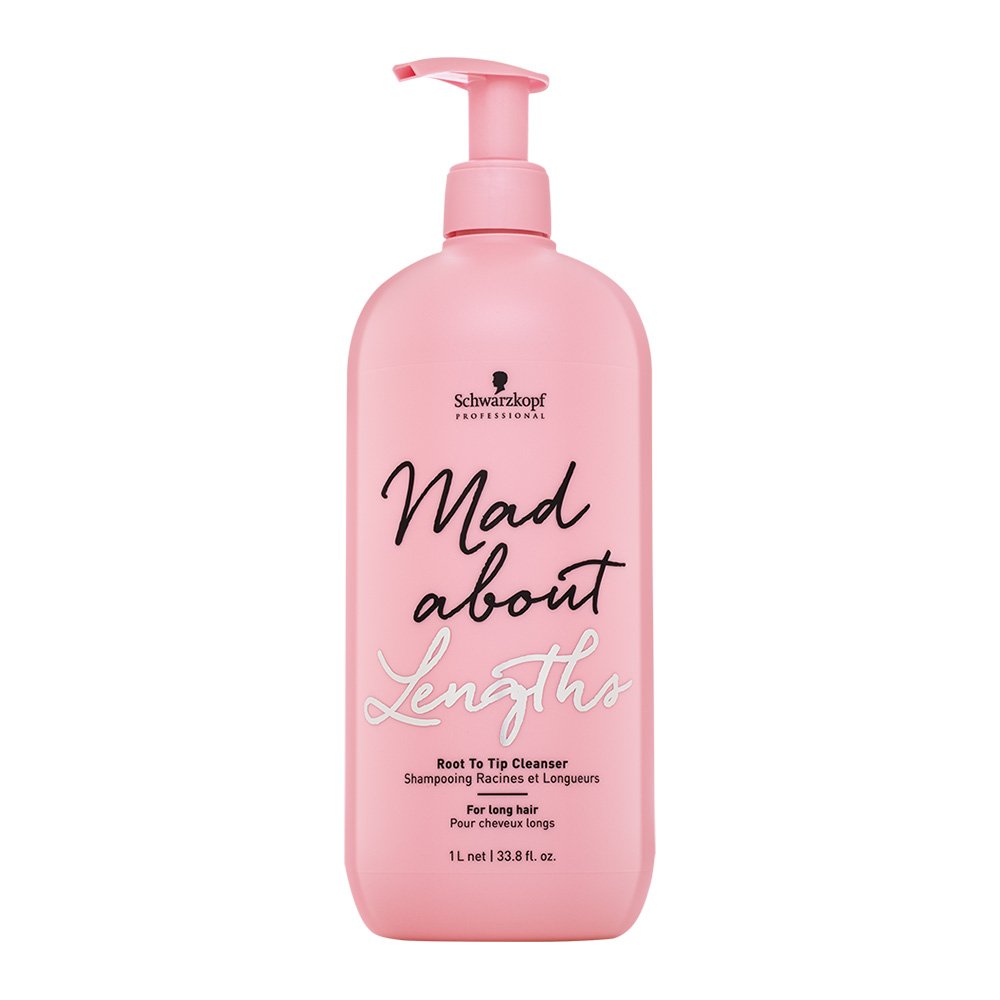 Schwarzkopf Professional Mad About Lengths Root To Tip Cleanser 1000 ml – Schwarzkopf Professional
