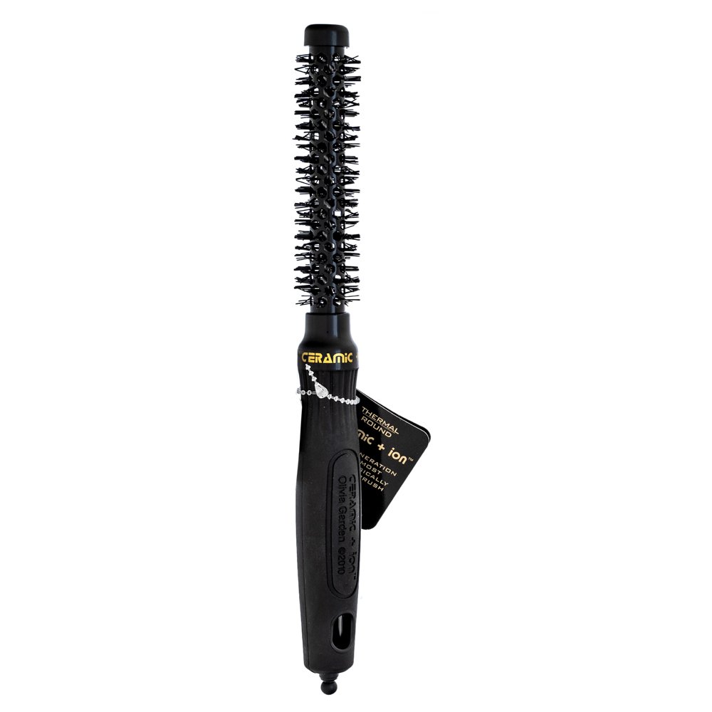 Olivia Garden Ceramic+Ion Tourmalin Black Brush 15 mm – Olivia Garden
