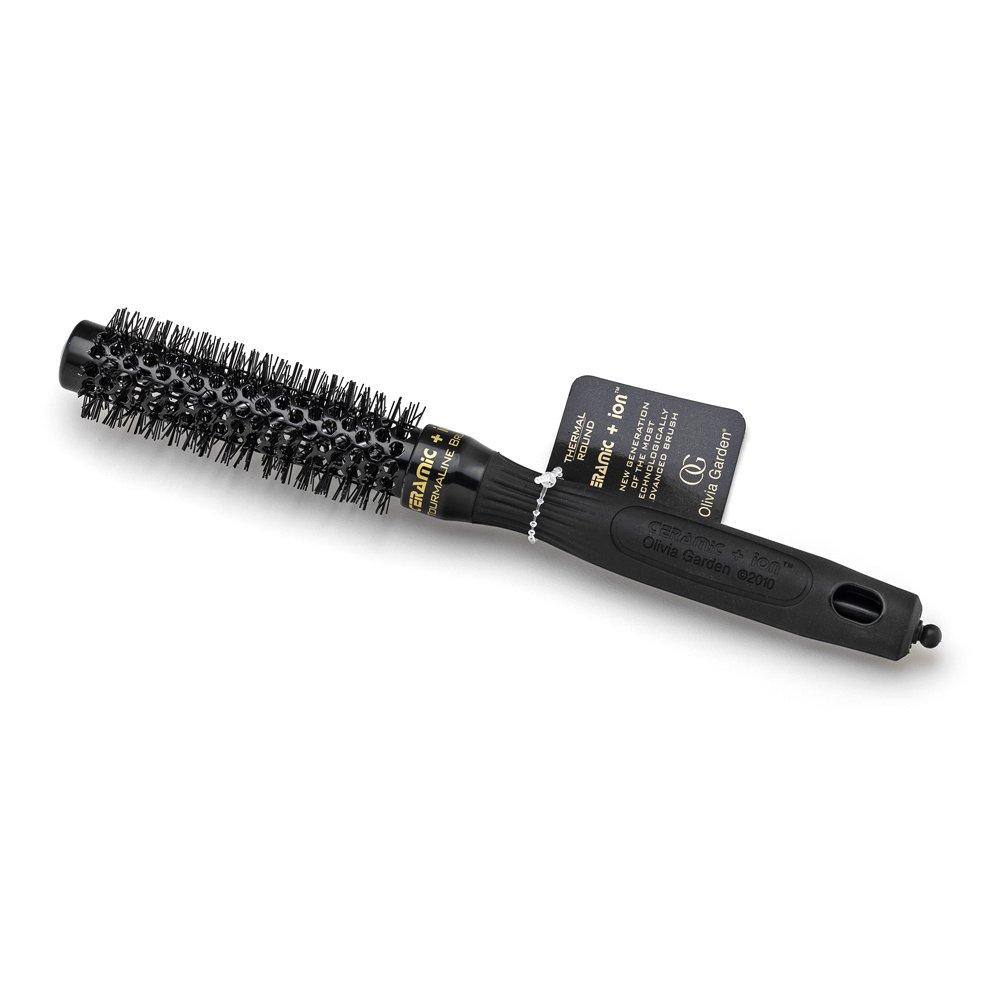 Olivia Garden Ceramic+Ion Tourmalin Black Brush 20 mm – Olivia Garden