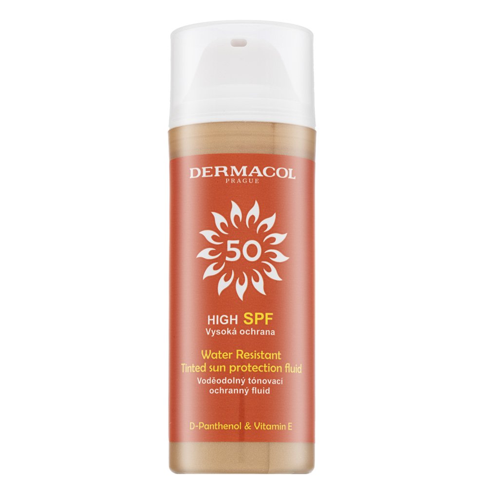 Dermacol Sun Tinted Water Resistant Fluid SPF50 50 ml – Dermacol