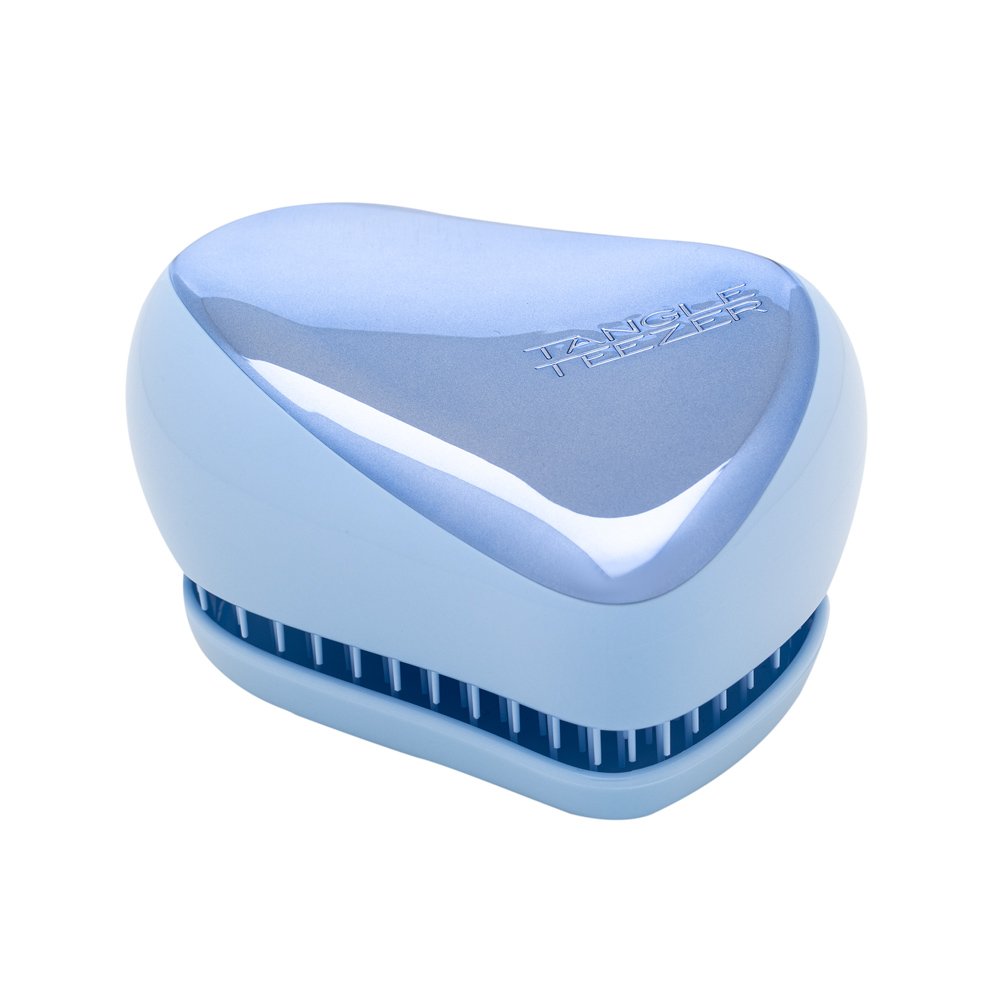 Tangle Teezer Compact Styler Baby Blue Chrome – Tangle Teezer