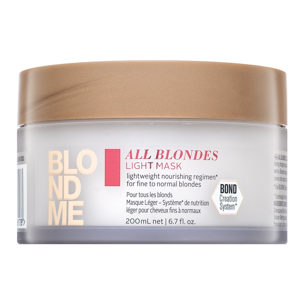 Schwarzkopf Professional BlondMe All Blondes Light Mask 200 ml – Schwarzkopf Professional