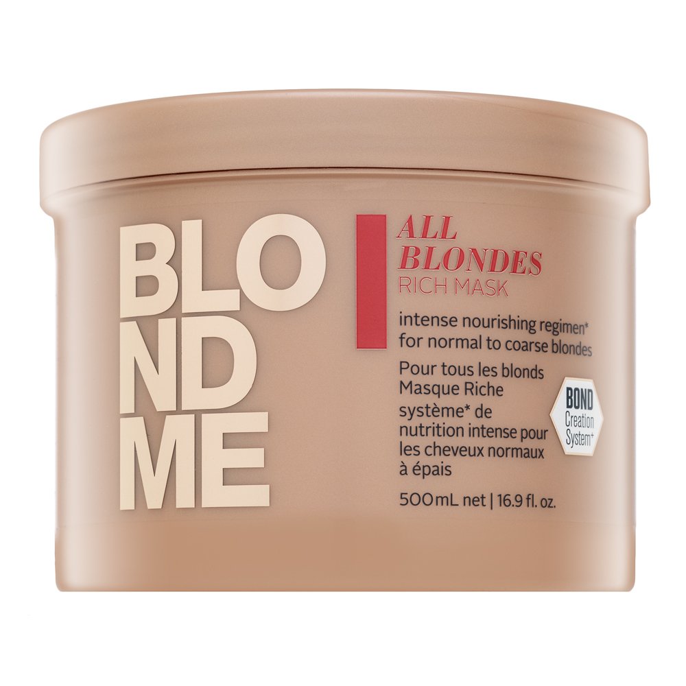 Schwarzkopf Professional BlondMe All Blondes Rich Mask 500 ml – Schwarzkopf Professional