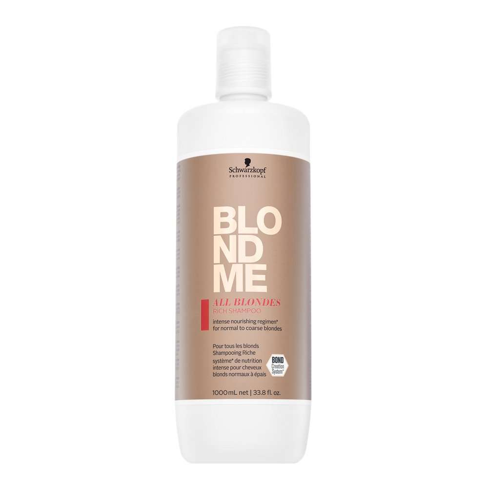 Schwarzkopf Professional BlondMe All Blondes Rich Shampoo 1000 ml – Schwarzkopf Professional