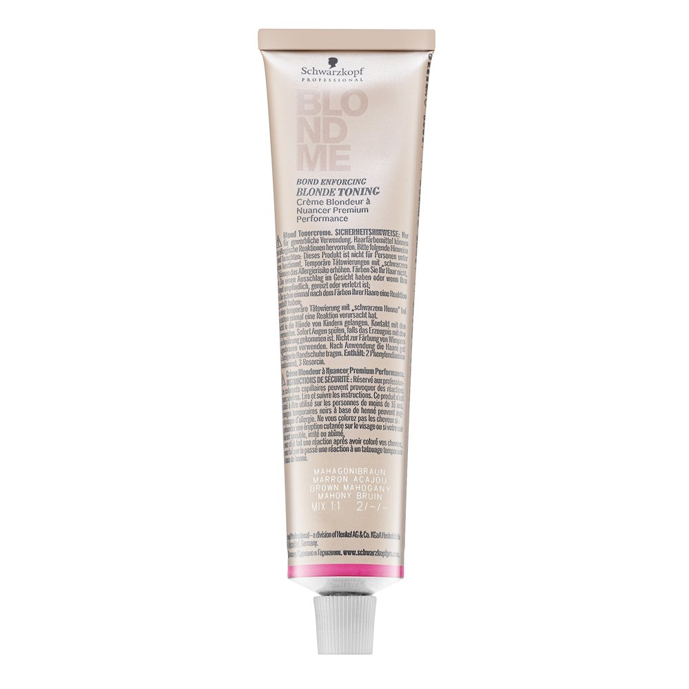 Schwarzkopf Professional BlondMe Blonde Toning Brown Mahagony 60 ml – Schwarzkopf Professional