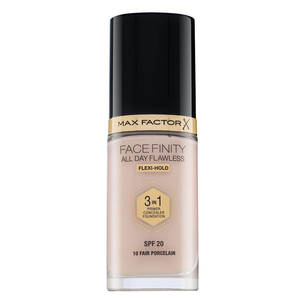 Max Factor Facefinity All Day Flawless Flexi-Hold 3in1 Primer Concealer Foundation SPF20 10 30 ml – Max Factor