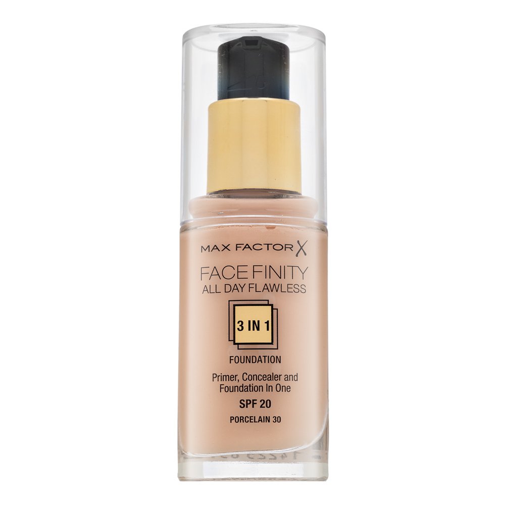Max Factor Facefinity All Day Flawless Flexi-Hold 3in1 Primer Concealer Foundation SPF20 30 30 ml – Max Factor