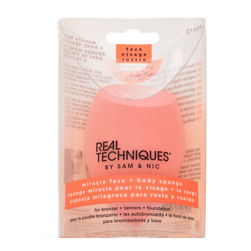Real Techniques Miracle Face + Body Sponge – Real Techniques