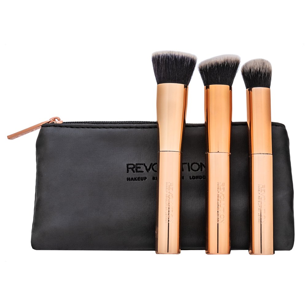 Makeup Revolution Ultra Metals Go Contouring Brush Set – Makeup Revolution