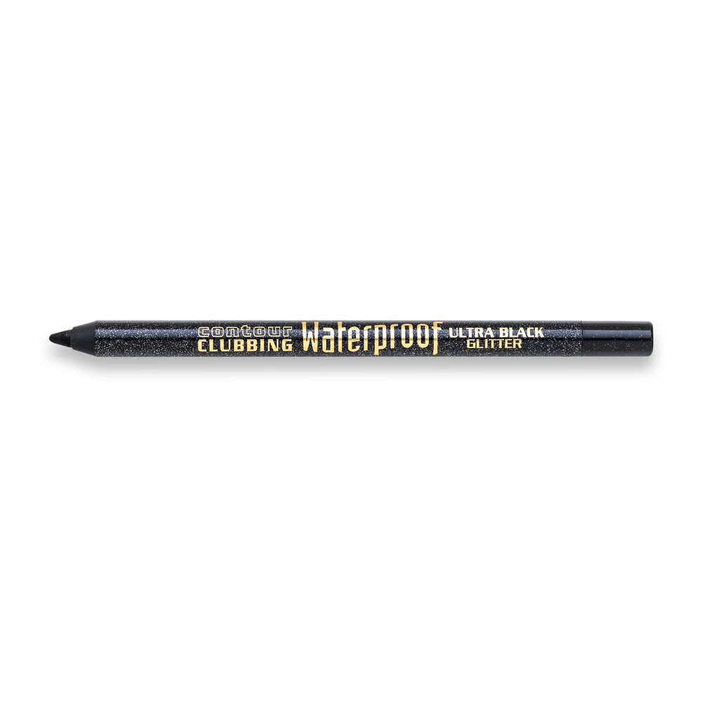 Bourjois Contour Clubbing Waterproof 55 Ultra Black Glitter 1,2 g – Bourjois