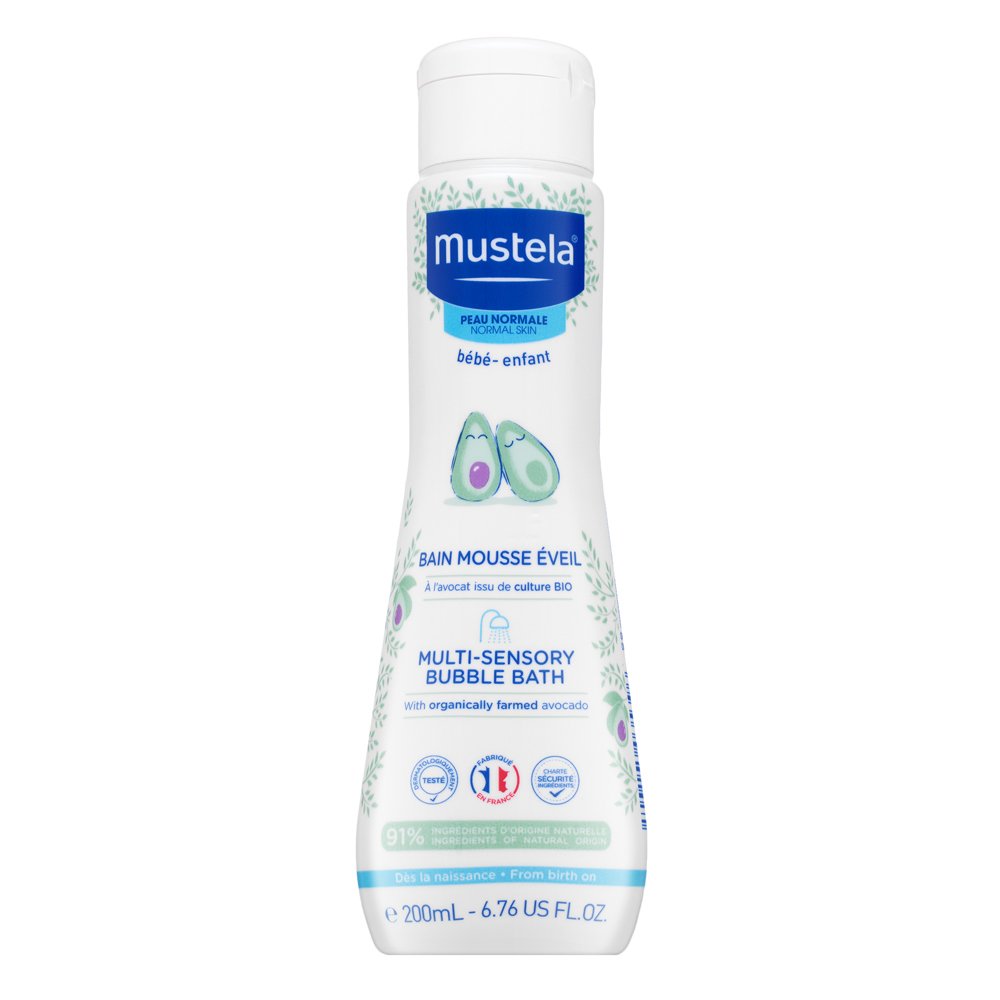 Mustela Bébé Multi-Sensory Bubble Bath 200 ml – Mustela