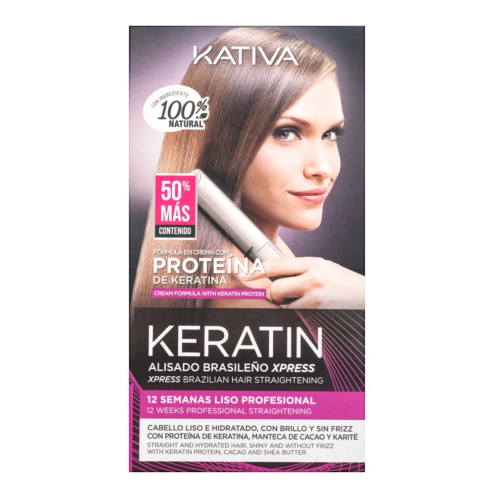 Kativa Protein Xpress Brazilian Hair Straightening Kit – Kativa