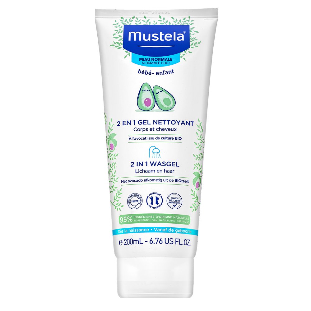 Mustela Bébé 2in1 Cleansing Gel 200 ml – Mustela