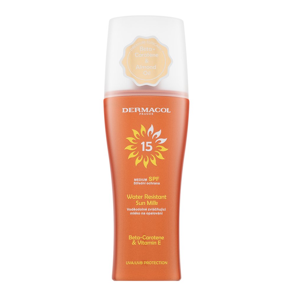 Dermacol Sun Water Resistant Sun Milk SPF15 Spray 200 ml – Dermacol