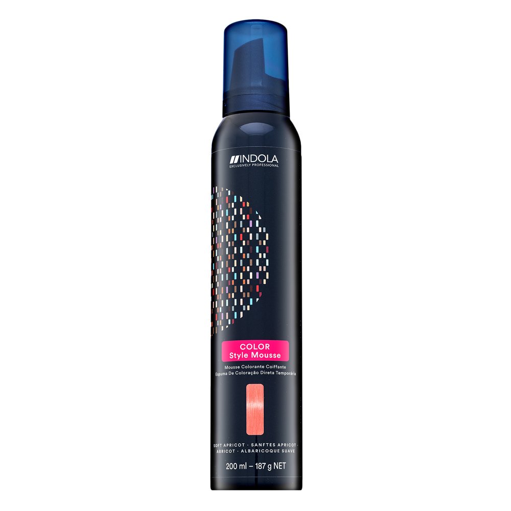 Indola Color Style Mousse Soft Apricot 200 ml – Indola