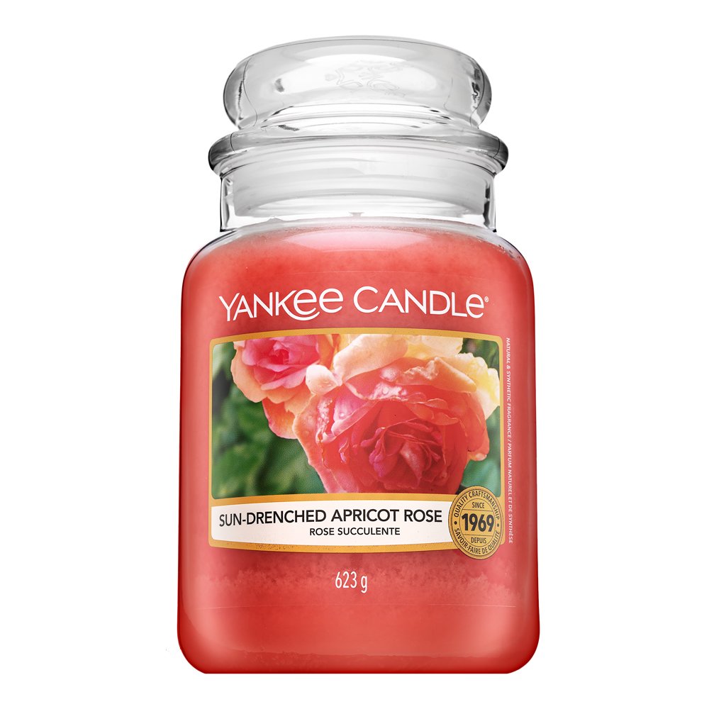 Yankee Candle Sun-Drenched Apricot Rose 623 g – Yankee Candle