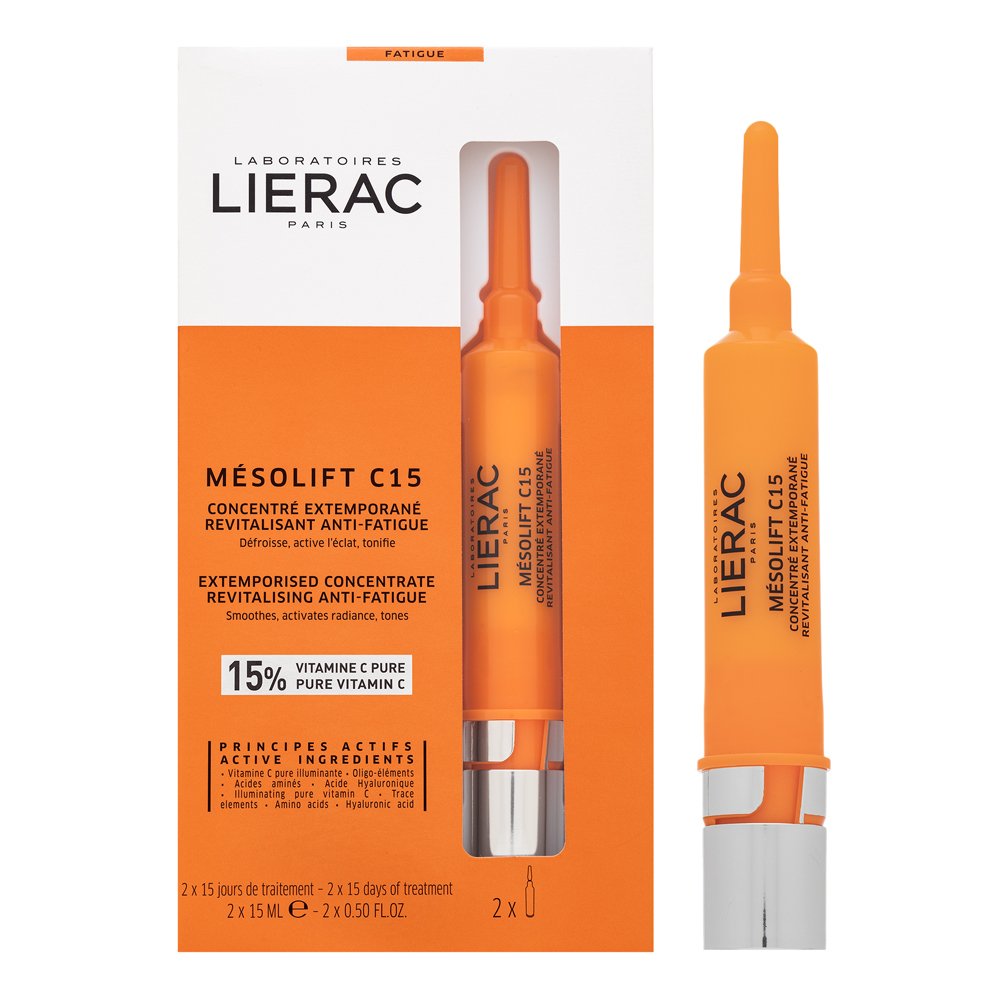 Lierac Mésolift C15 Extemporised Concentrate Revitalising Anti-Fatigue 2 x 15 ml – Lierac