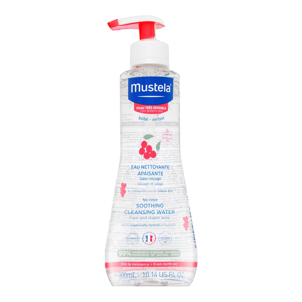 Mustela Bébé No Rinse Soothing Cleansing Water 300 ml – Mustela