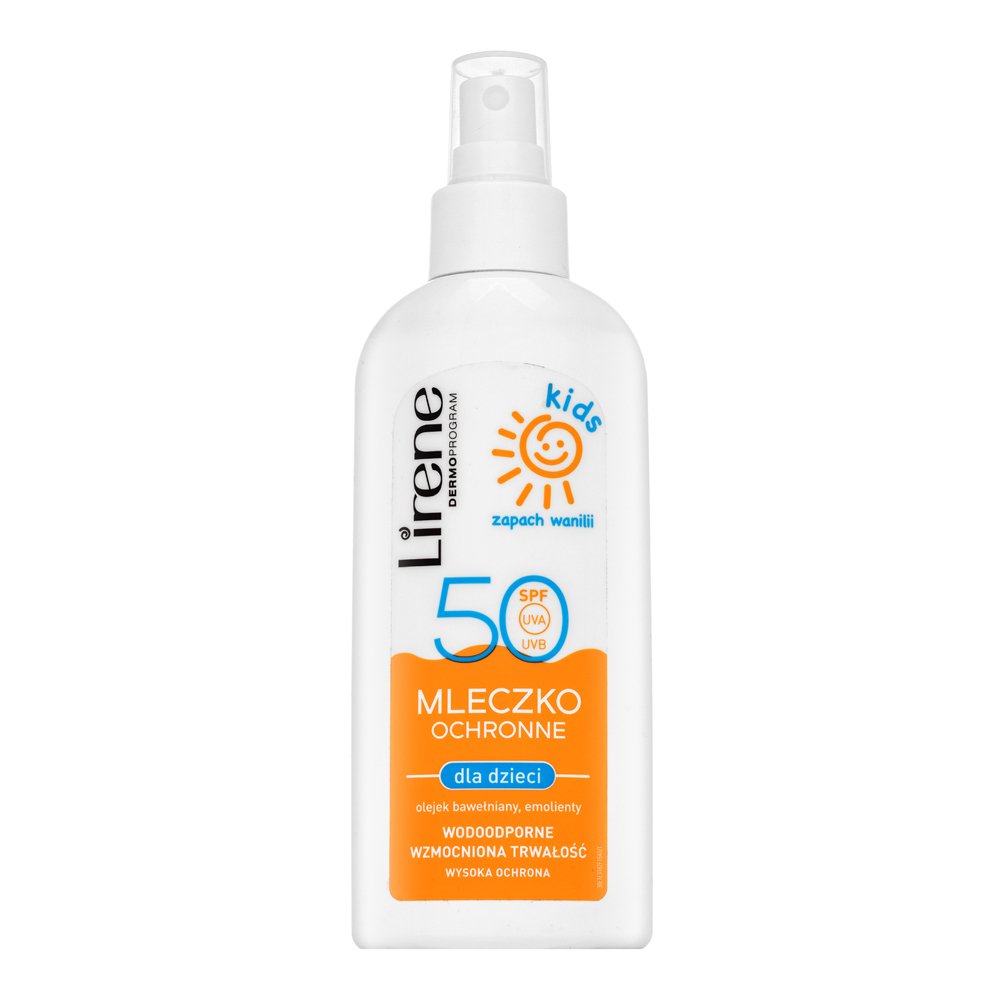 Lirene Sun Kids Gentle Protective Milk with Vanilla Oil SPF50 150 ml – Lirene