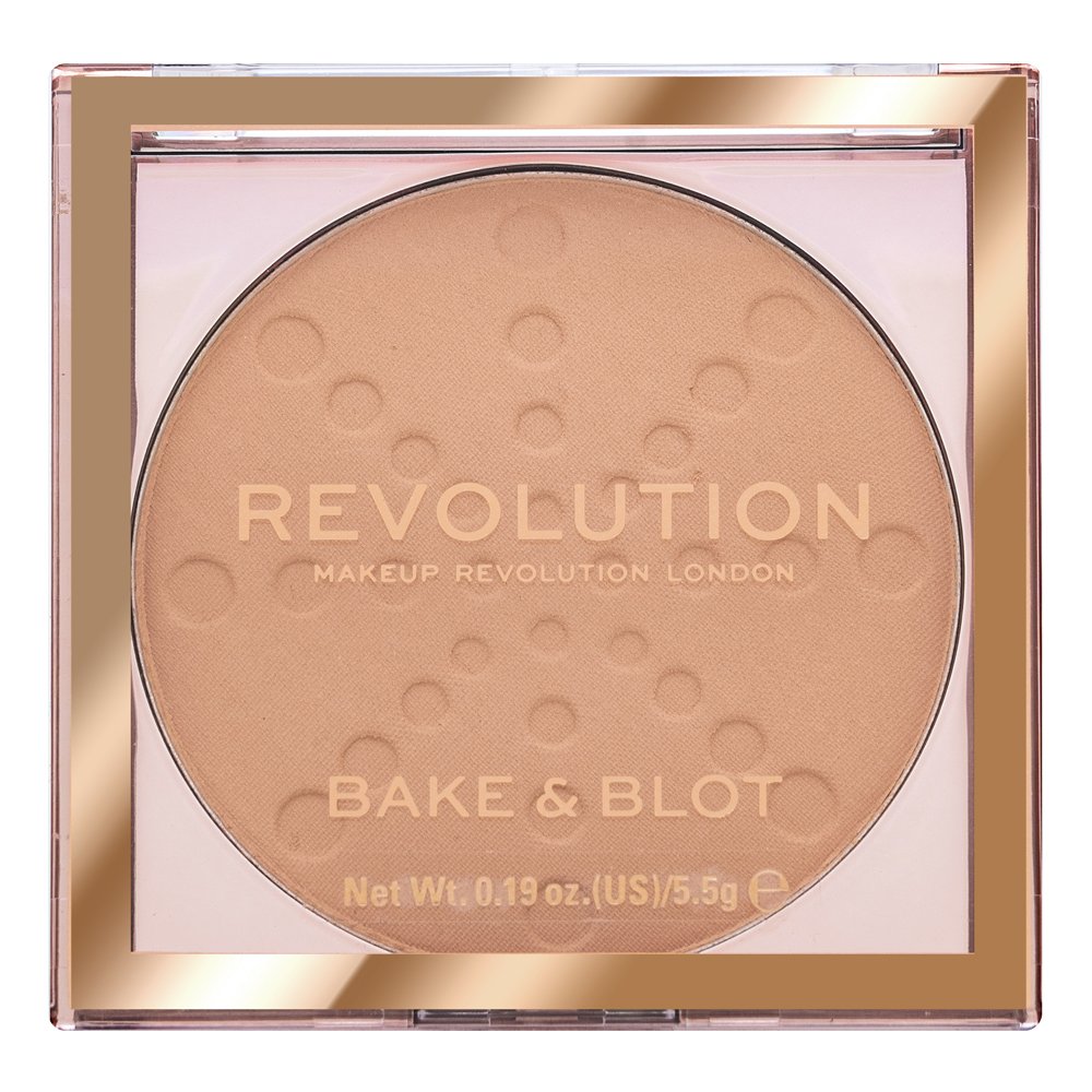 Makeup Revolution Bake & Blot Compact Powder Beige 5,5 g – Makeup Revolution