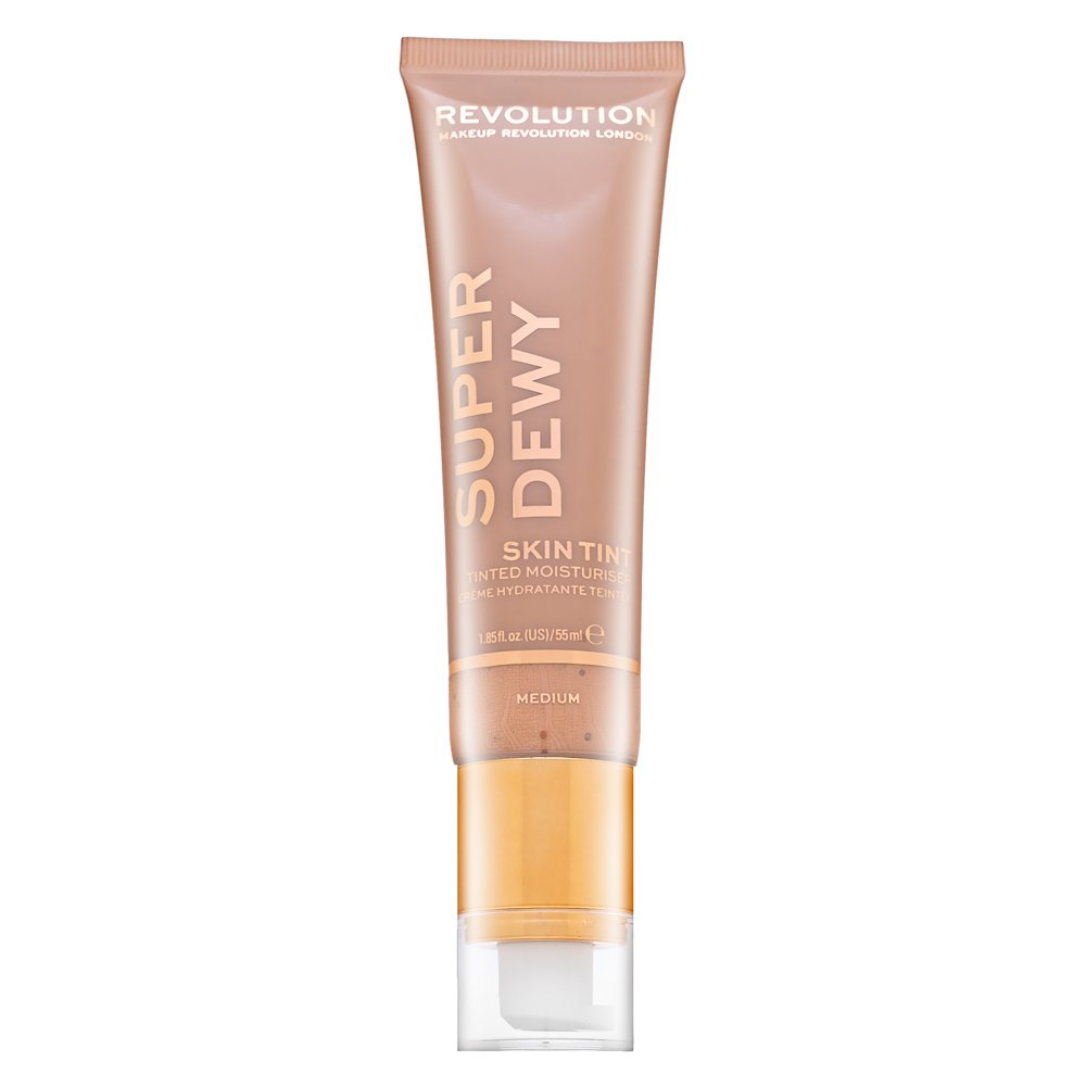Makeup Revolution Super Dewy Skin Tint Moisturizer Medium 55 ml – Makeup Revolution
