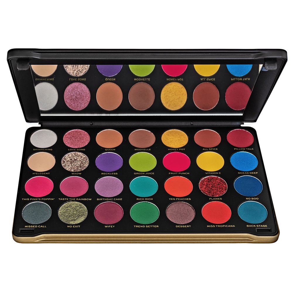 Makeup Revolution Patricia Bright Rich In Colour Eyeshadow Palette 34 g – Makeup Revolution