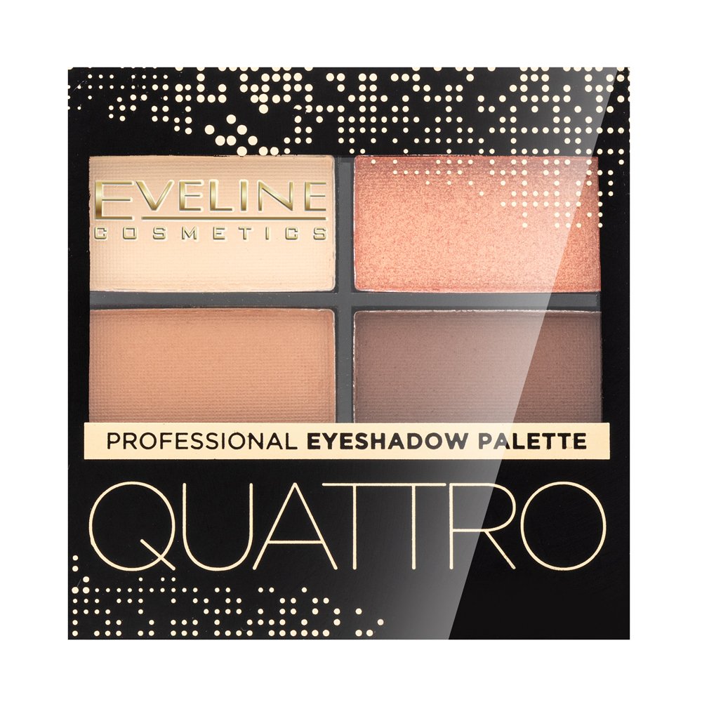 Eveline Quattro Professional Eyeshadow Palette 1 3,2 g – Eveline