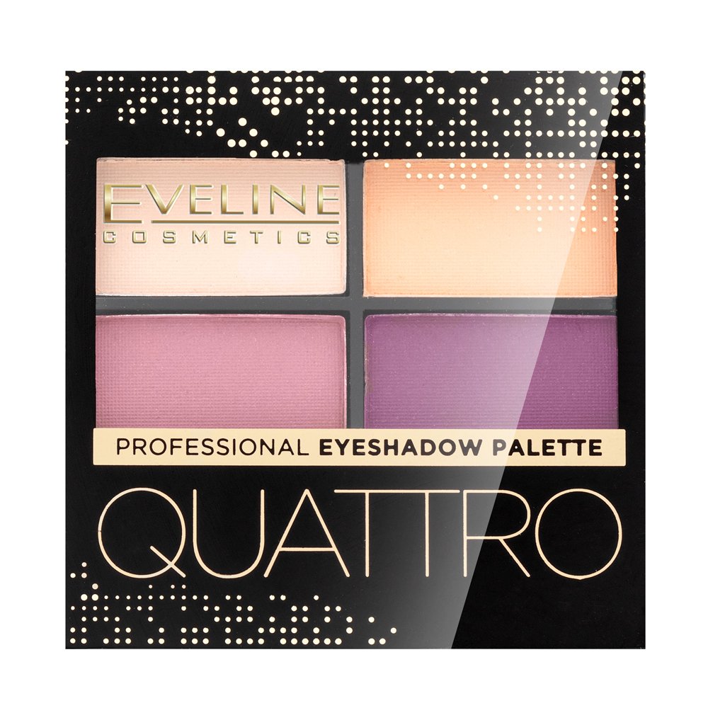 Eveline Quattro Professional Eyeshadow Palette 3 3,2 g – Eveline